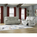  Manufacturer Color_Alloy -- Forest Lake PC6420318 Power Reclining Loveseat with Console and Adjustable Headrest IMAGE 13