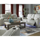  Manufacturer Color_Alloy -- Forest Lake PC6420318 Power Reclining Loveseat with Console and Adjustable Headrest IMAGE 15