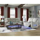  Manufacturer Color_Alloy -- Forest Lake PC6420318 Power Reclining Loveseat with Console and Adjustable Headrest IMAGE 19
