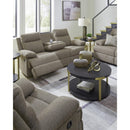  Manufacturer Color_Mocha -- Signature Design by Ashley Side Swipe Rocker Fabric Recliner IMAGE 8