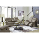  Manufacturer Color_Mocha -- Signature Design by Ashley Side Swipe Reclining Fabric Loveseat IMAGE 20