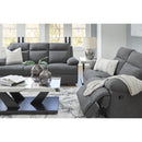 Manufacturer Color_Charcoal -- Side-Swipe PC9140686 Reclining Loveseat IMAGE 12