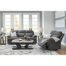  Manufacturer Color_Charcoal -- Side-Swipe PC9140686 Reclining Loveseat IMAGE 16