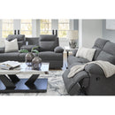  Manufacturer Color_Charcoal -- Side-Swipe PC9140689 Reclining Sofa with Drop Down Table IMAGE 11