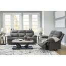  Manufacturer Color_Charcoal -- Side-Swipe PC9140689 Reclining Sofa with Drop Down Table IMAGE 18