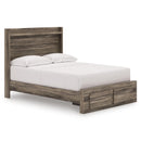  Size_Full -- Signature Design by Ashley Elbrim Panel Bed with Storage IMAGE 1