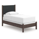  Size_Twin -- Signature Design by Ashley Pamytta Upholstered Panel Bed IMAGE 1