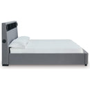  Size_California King -- Verishaw PCB2721B22 California King Upholstered Bed IMAGE 6
