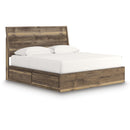  Size_King -- Signature Design by Ashley Chirason Panel Bed with Storage IMAGE 1