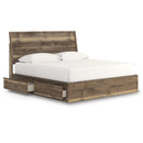  Size_King -- Signature Design by Ashley Chirason Panel Bed with Storage IMAGE 2
