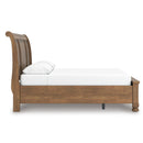  Size_Queen -- Signature Design by Ashley Feddinger Sleigh Bed with Storage IMAGE 4