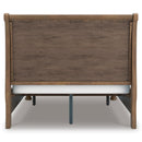 Size_Queen -- Signature Design by Ashley Feddinger Sleigh Bed with Storage IMAGE 5
