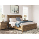  Size_King -- Feddinger PCB779B8 King Storage Sleigh Bed IMAGE 10