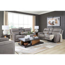  Manufacturer Color_Coin --  Signature Design by Ashley 5Z Comfort Power Leather Match Recliner IMAGE 12