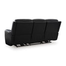  Manufacturer Color_Onyx --  5Z-Comfort PCU1090215 Power Reclining Sofa with Adjustable Headrest IMAGE 5