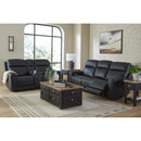  Manufacturer Color_Onyx --  5Z-Comfort PCU1090218 Power Reclining Loveseat with Console and Adjustable Headrest IMAGE 18