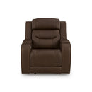  Manufacturer Color_Brown --  Knightington PCU1160213A Power Recliner with Audio Seating IMAGE 3