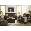  Manufacturer Color_Brown --  Knightington PCU1160215A Power Reclining Sofa with Audio Seating IMAGE 19