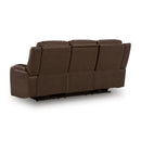  Manufacturer Color_Brown --  Knightington PCU1160215A Power Reclining Sofa with Audio Seating IMAGE 5