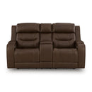  Manufacturer Color_Brown --  Knightington PCU1160218A Power Reclining Love with Audio Seating IMAGE 4