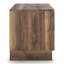  Signature Design by Ashley Zadilyn W3367-68 XL TV Stand with Fireplace Option IMAGE 4