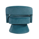  Manufacturer Color_Dark Teal -- Lavon 1003DTL-1 Swivel Chair IMAGE 5
