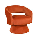  Manufacturer Color_Orange -- Lavon 1003RNG-1 Swivel Chair IMAGE 2