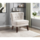  Manufacturer Color_Beige -- Homelegance Melrose Stationary Fabric Accent Chair IMAGE 7