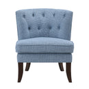 Manufacturer Color_Blue -- Melrose 1007BUE-1 Accent Chair IMAGE 1