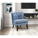  Manufacturer Color_Blue -- Melrose 1007BUE-1 Accent Chair IMAGE 7