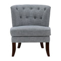  Manufacturer Color_Dark Grey -- Melrose 1007DGY-1 Accent Chair IMAGE 1