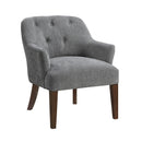 Manufacturer Color_Charcoal -- Homelegance Rebecca Stationary Fabric Accent Chair IMAGE 2