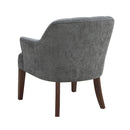  Manufacturer Color_Charcoal -- Homelegance Rebecca Stationary Fabric Accent Chair IMAGE 4