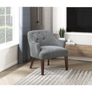  Manufacturer Color_Charcoal -- Homelegance Rebecca Stationary Fabric Accent Chair IMAGE 7