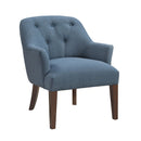  Manufacturer Color_Blue -- Rebecca 1008BUE-1 Accent Chair IMAGE 2