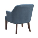  Manufacturer Color_Blue -- Rebecca 1008BUE-1 Accent Chair IMAGE 4