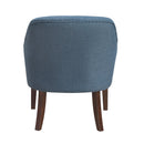  Manufacturer Color_Blue -- Rebecca 1008BUE-1 Accent Chair IMAGE 5