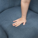  Manufacturer Color_Blue -- Rebecca 1008BUE-1 Accent Chair IMAGE 6