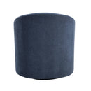  Manufacturer Color_Blue -- Homelegance Dalhart Swivel Fabric Chair IMAGE 5