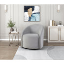  Manufacturer Color_Light grey -- Dalhart 1014LG-1 Swivel Chair IMAGE 8