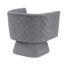  Manufacturer Color_Grey -- Candace 1022GY-1 Swivel Chair IMAGE 4