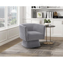  Manufacturer Color_Grey -- Candace 1022GY-1 Swivel Chair IMAGE 7