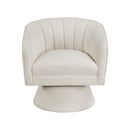  Manufacturer Color_Beige -- Eve 1027BE-1 Swivel Chair IMAGE 1