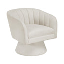  Manufacturer Color_Beige -- Eve 1027BE-1 Swivel Chair IMAGE 2