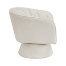  Manufacturer Color_Beige -- Eve 1027BE-1 Swivel Chair IMAGE 3