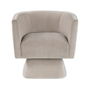  Manufacturer Color_Taupe -- Candace 1022TP-1 Swivel Chair IMAGE 2