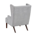  Manufacturer Color_Grey -- Homelegance Alden Stationary Fabric Accent Chair IMAGE 4