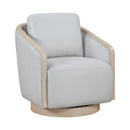  Homelegance Hugo 1041GY-1 Swivel Chair IMAGE 2