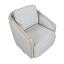  Homelegance Hugo 1041GY-1 Swivel Chair IMAGE 3