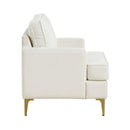  Manufacturer Color_Beige -- Homelegance Colette Stationary Fabric Accent Chair IMAGE 4